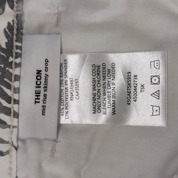 Joe's Jeans Mid Rise Skinny Crop - Picture 9 of 10